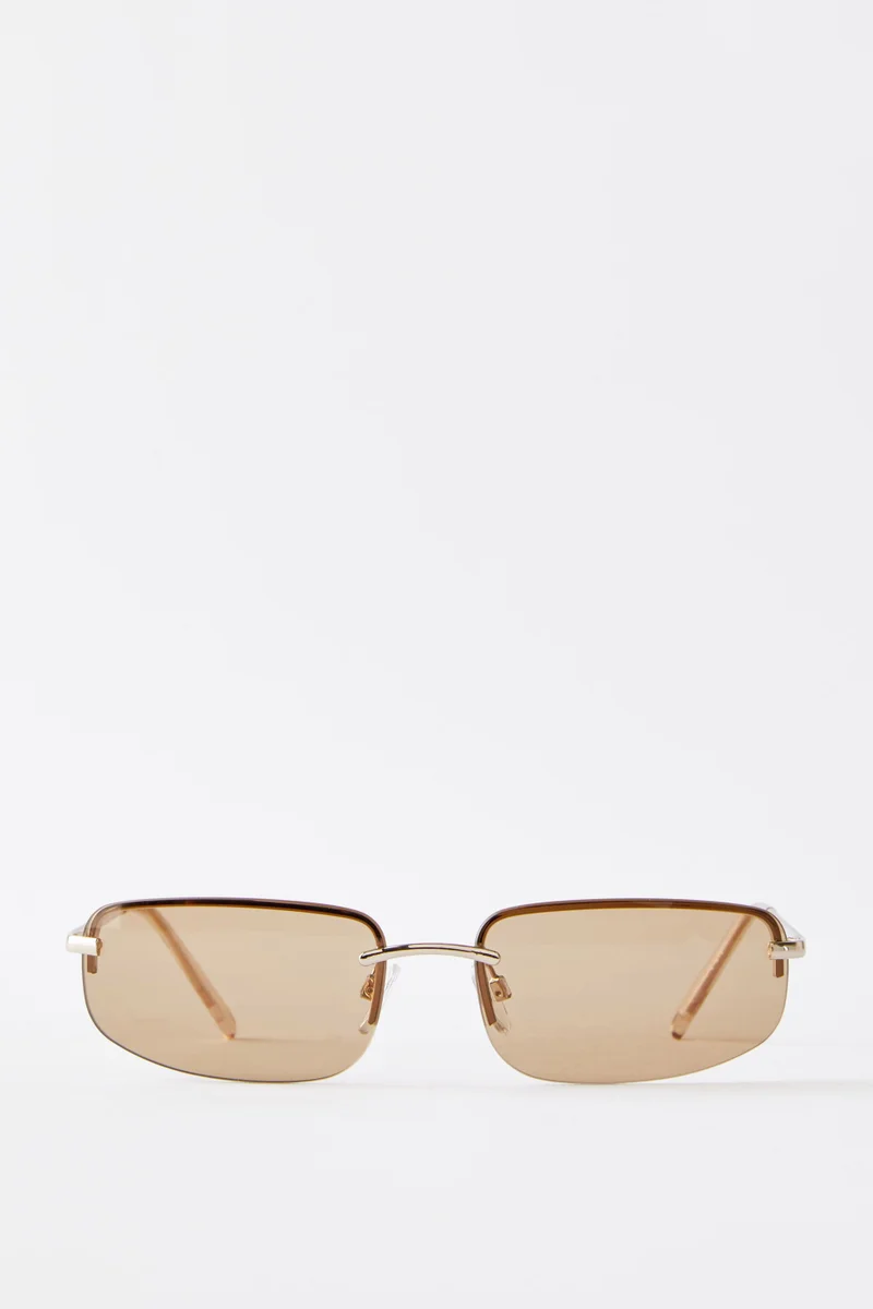روبي Reece Rimless Metal Sunglasses
